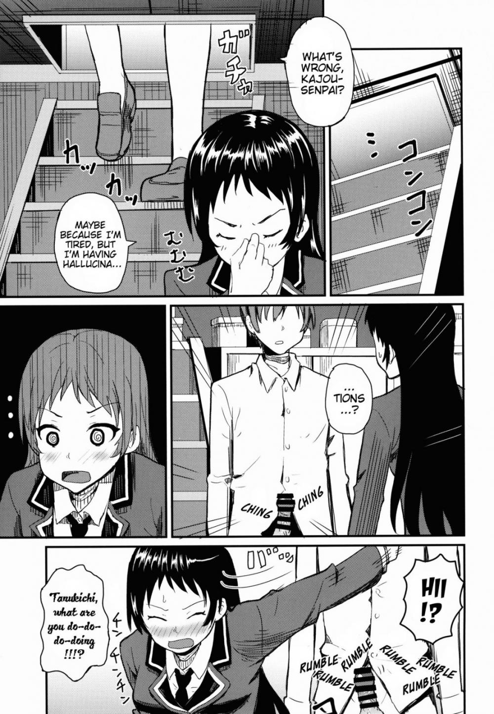 Hentai Manga Comic-I Tried To Approach Kajou-senpai With My Bare Dick-v22m-v22m-Read-5